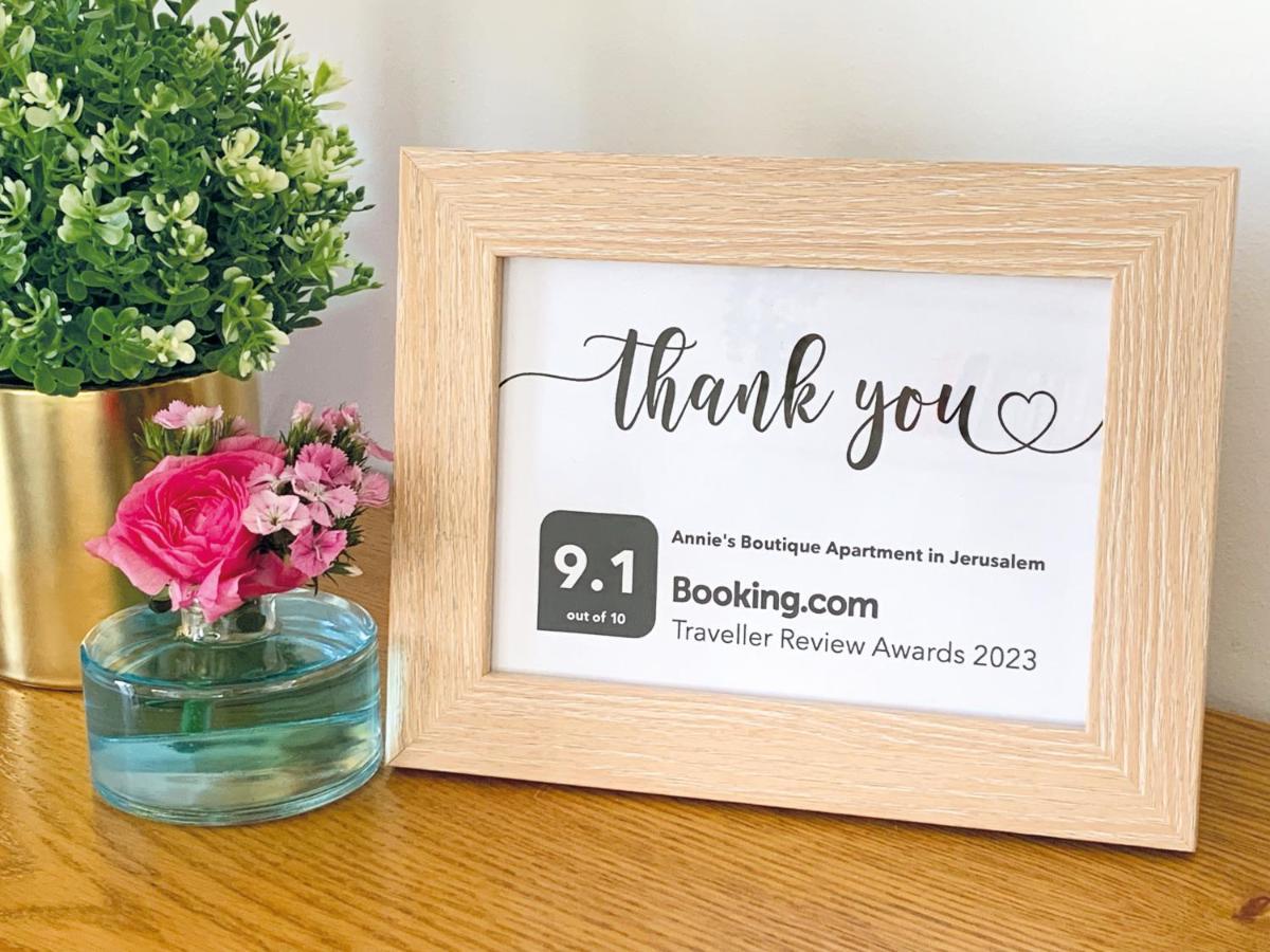 Annie'S Boutique Apartment In Jerusalem Ngoại thất bức ảnh